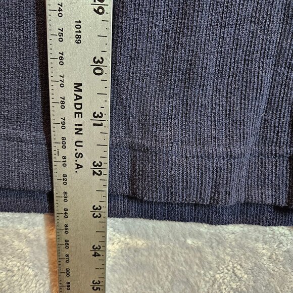 Club Room By Charter Club Mens XXL Dark Blue  Ribbed Knit Sweater Cotton Casual - Picture 5 of 10